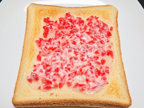 紅生姜マヨトースト